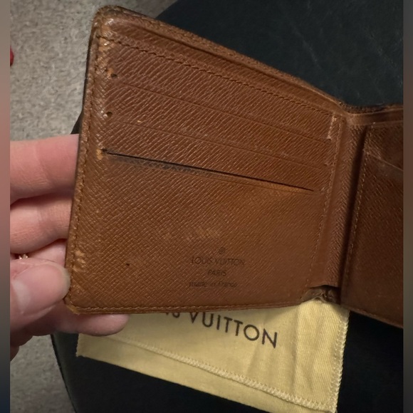 Louis Vuitton Monogram Bifold Wallet w/ LV Dust Bag - Picture 3 of 9